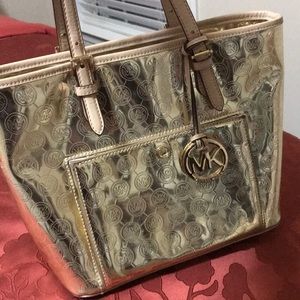 Michael Kors Rose gold purse